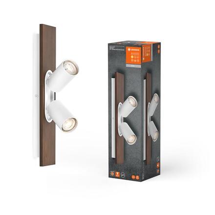 LEDVANCE LED nástěnné a stropní bodové svítidlo Mercury GU10 bílé 2x3.4W 927 DIM 4058075833579