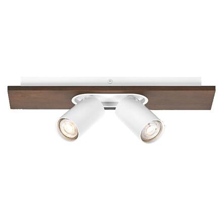 LEDVANCE LED nástěnné a stropní bodové svítidlo Mercury GU10 bílé 2x3.4W 927 DIM 4058075833579