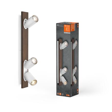 LEDVANCE LED nástěnné a stropní bodové svítidlo Mercury GU10 bílé 3x3.4W 927 DIM 4058075833593