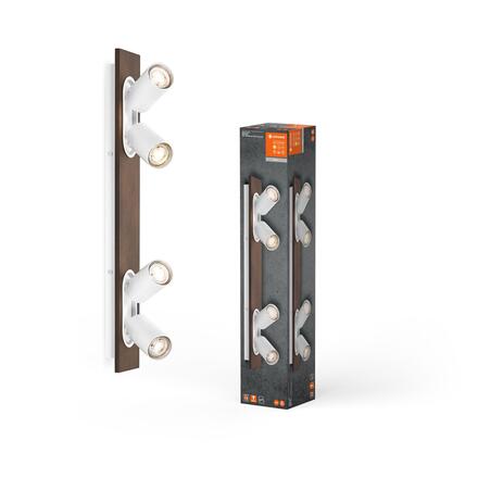 LEDVANCE LED nástěnné a stropní bodové svítidlo Mercury GU10 bílé 4x3.4W 927 DIM 4058075833616