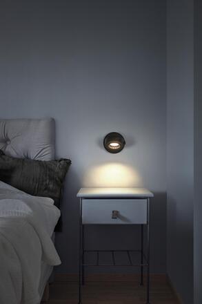 LEDVANCE LED nástěnné bodové svítidlo Venus černé 1 spot 4058075833630