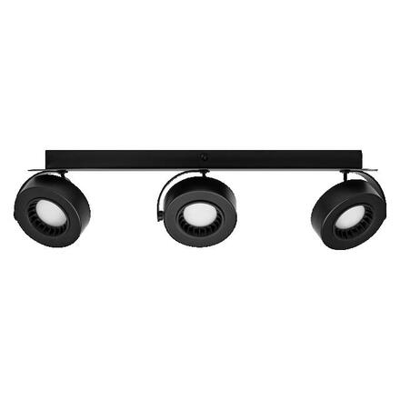 LEDVANCE LED nástěnné a stropní bodové svítidlo Venus černé 3 spoty 4058075833678