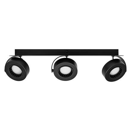 LEDVANCE LED nástěnné a stropní bodové svítidlo Venus černé 3 spoty 4058075833678