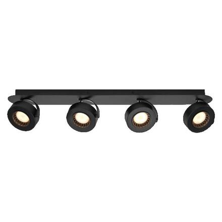 LEDVANCE LED nástěnné a stropní bodové svítidlo Venus černé 4 spoty 4058075833692