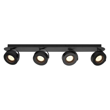 LEDVANCE LED nástěnné a stropní bodové svítidlo Venus černé 4 spoty 4058075833692