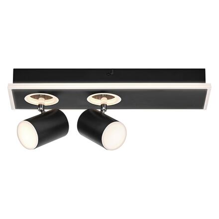 LEDVANCE LED nástěnné a stropní bodové svítidlo Mars CLICK-SELECT černé 2 spoty 4058075833814