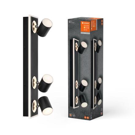 LEDVANCE LED nástěnné a stropní bodové svítidlo Mars CLICK-SELECT černé 3 spoty 4058075833838