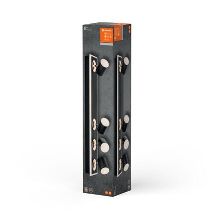 LEDVANCE LED nástěnné a stropní bodové svítidlo Mars CLICK-SELECT černé 4 spoty 4058075833999