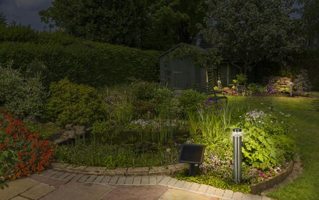 LEDVANCE venkovní LED svítidlo Endura Hybrid Orion 50 cm 2 W 12 V 3000 K nerez IP44