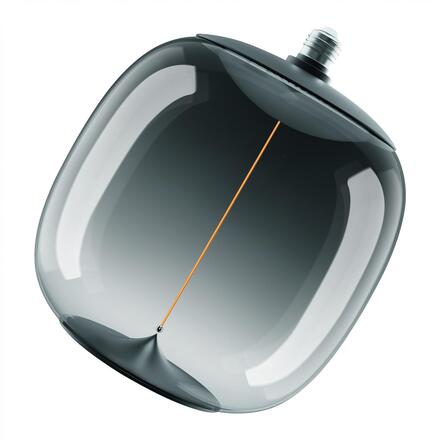 LEDVANCE LED žárovka Vintage 1906 Big Oval 12 W 220-240 V E27 stmívatelná 1800 K kouřová