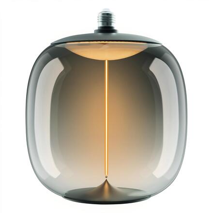 LEDVANCE LED žárovka Vintage 1906 Big Oval 12 W 220-240 V E27 stmívatelná 1800 K kouřová