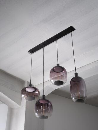 LEDVANCE LED žárovka Vintage 1906 Big Oval 12 W 220-240 V E27 stmívatelná 1800 K kouřová