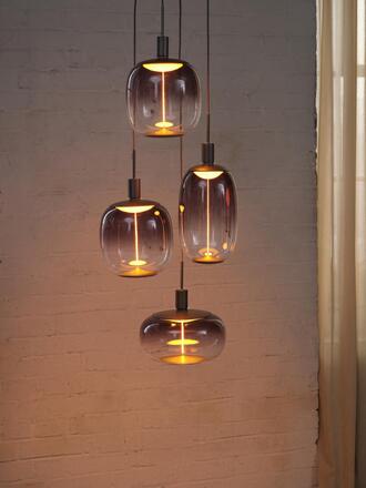 LEDVANCE LED žárovka Vintage 1906 Big Oval 12 W 220-240 V E27 stmívatelná 1800 K kouřová