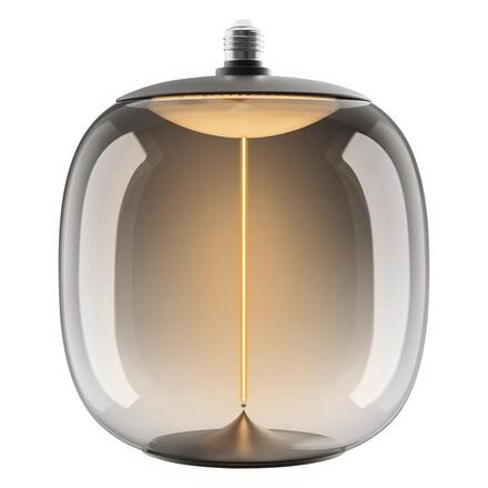 LEDVANCE LED žárovka Vintage 1906 Big Oval 12 W 220-240 V E27 stmívatelná 1800 K kouřová