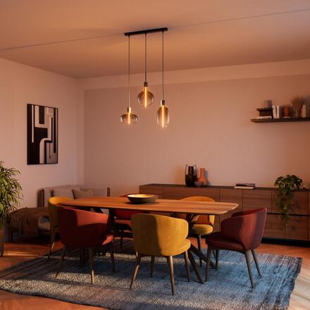 LEDVANCE LED žárovka Vintage 1906 Big Elipse 4 W E27 220-240 V stmívatelná 1800 K kouřová