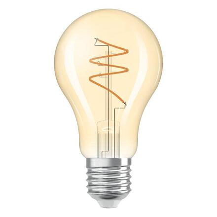 LEDVANCE Vintage 1906 Classic A 40 Spiral Filament 4.9W 927 Gold E27 4058075836525