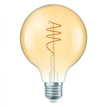 LEDVANCE Vintage 1906 Globe 95 40 Spiral Filament 3.4W 827 Gold E27 4058075836549