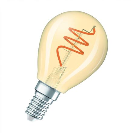 LEDVANCE Vintage 1906 Classic P 40 Spiral Filament 4.9W 922 Gold E14 4058075836563