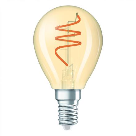 LEDVANCE Vintage 1906 Classic P 40 Spiral Filament 4.9W 922 Gold E14 4058075836563