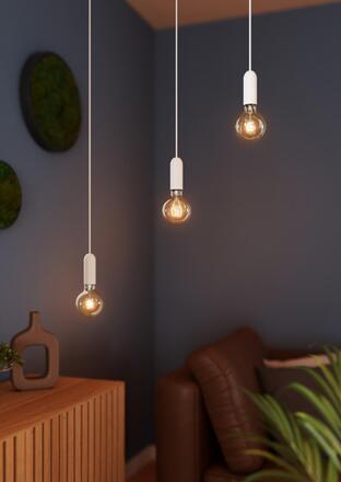 LEDVANCE LED žárovka Vintage 1906 Globe Heart 8 W E27 2200 K stmívatelná