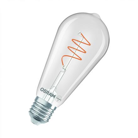 LEDVANCE Vintage 1906 Edison 40 Spiral Filament 3.4W 827 Clear E27 4058075837027