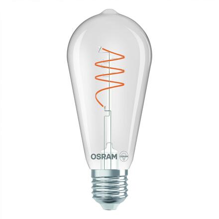 LEDVANCE Vintage 1906 Edison 40 Spiral Filament 3.4W 827 Clear E27 4058075837027