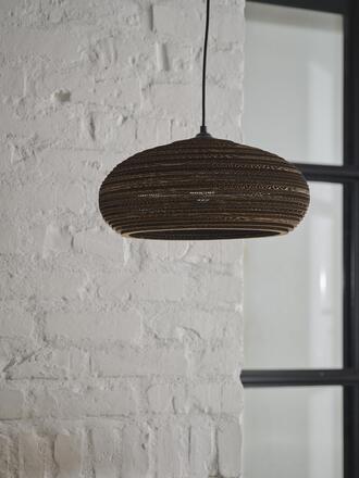 LEDVANCE závěsné svítidlo Cardboard Drop E27 hnědé 4058075837041