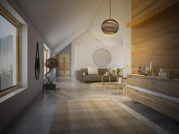 LEDVANCE závěsné svítidlo Cardboard Ball E27 hnědé 4058075837102