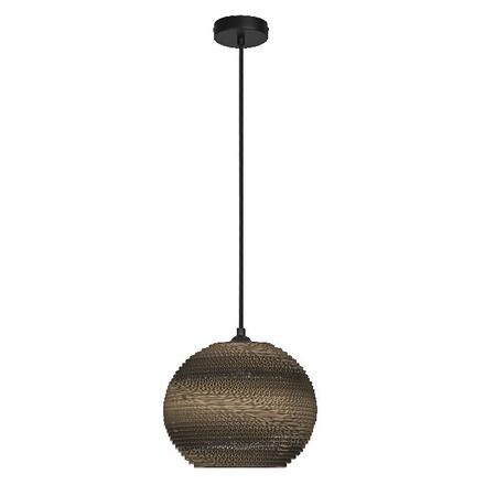 LEDVANCE závěsné svítidlo Cardboard Ball E27 hnědé 4058075837102