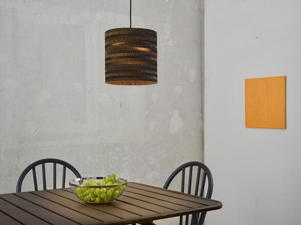 LEDVANCE závěsné svítidlo Cardboard Cylinder E27 hnědé 4058075837249