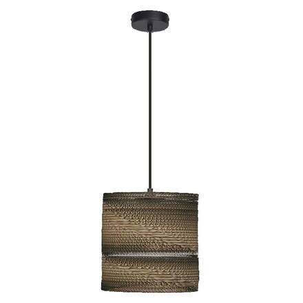 LEDVANCE závěsné svítidlo Cardboard Cylinder E27 hnědé 4058075837249