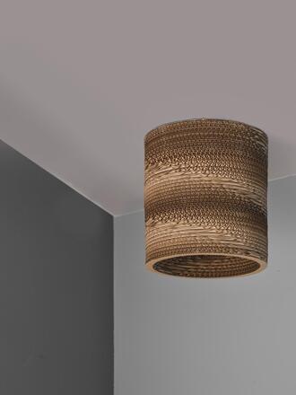 LEDVANCE stropní svítidlo Cardboard Cylinder E27 hnědé 4058075837287