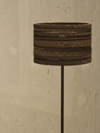 LEDVANCE stojací lampa Cardboard Cylinder E27 hnědá 4058075837324