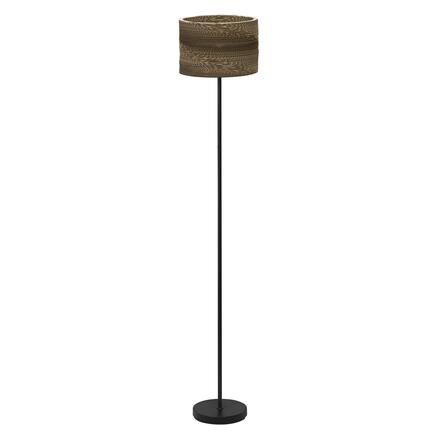 LEDVANCE stojací lampa Cardboard Cylinder E27 hnědá 4058075837324
