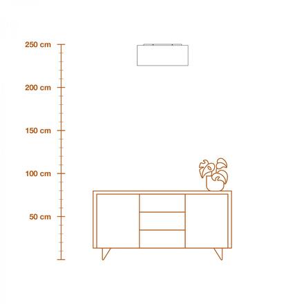 LEDVANCE stropní svítidlo Cardboard Oval 3xE27 hnědé 4058075837348