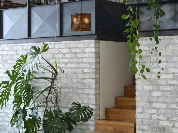 LEDVANCE závěsné svítidlo Cardboard Square E27 hnědé 4058075837362