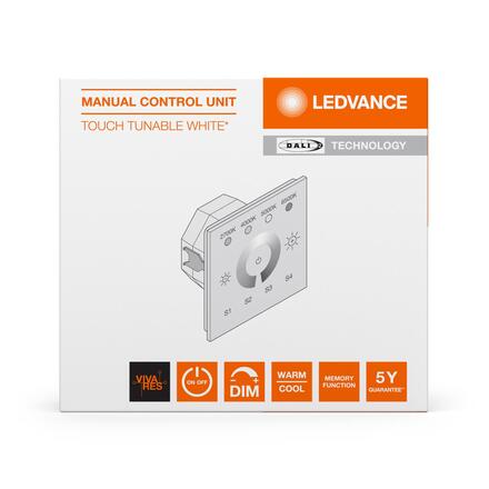 LEDVANCE MANUAL CONTROL UNIT TOUCH DALI-2 TW 4058075837560
