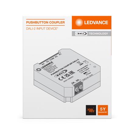 LEDVANCE DALI-2 tlačítkový spínačový modul 16 V stmívatelný