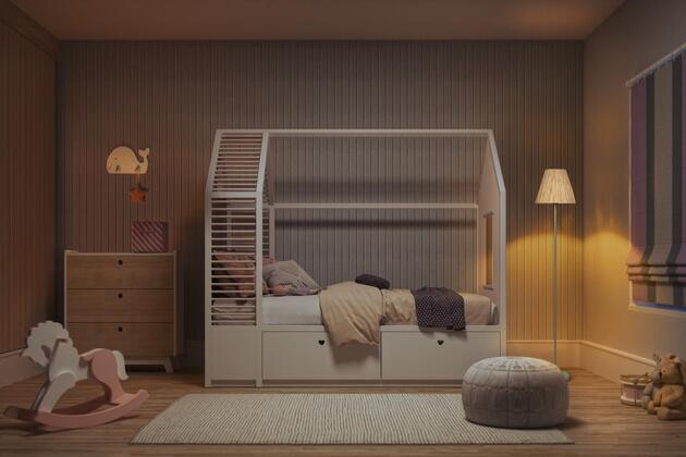 LEDVANCE stojací lampa Raffia E27 zelená 4058075838239