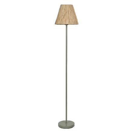 LEDVANCE stojací lampa Raffia E27 zelená 4058075838239