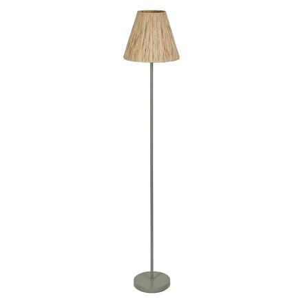 LEDVANCE stojací lampa Raffia E27 zelená 4058075838239