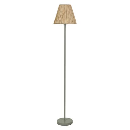 LEDVANCE stojací lampa Raffia E27 zelená 4058075838239