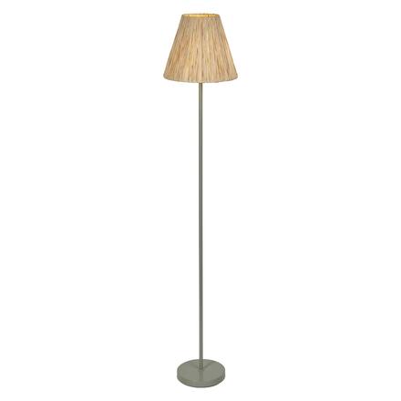LEDVANCE stojací lampa Raffia E27 zelená 4058075838239