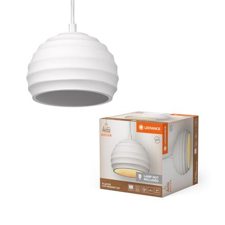 LEDVANCE závěsné svítidlo Decor Plaster Cup E27 220-240 V