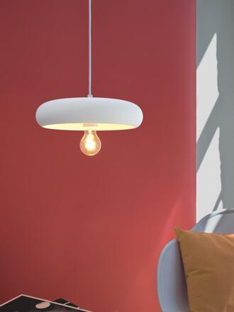 LEDVANCE závěsné svítidlo Plaster Pure 300 E27 bílé 4058075838482