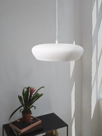 LEDVANCE závěsné svítidlo Plaster Pure 280 E27 bílé 4058075838505