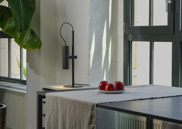 LEDVANCE stolní lampa Drums GU10 černá 4058075838543