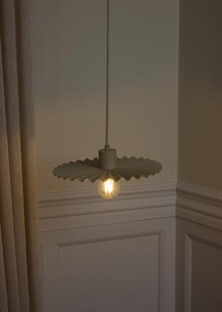 LEDVANCE závěsné svítidlo Plissee E27 béžové 4058075838741