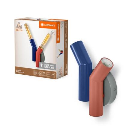 LEDVANCE nástěnné svítidlo Straw 2xE27 multicolor 4058075838840