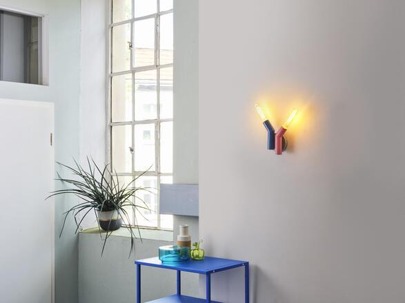 LEDVANCE nástěnné svítidlo Straw 2xE27 multicolor 4058075838840